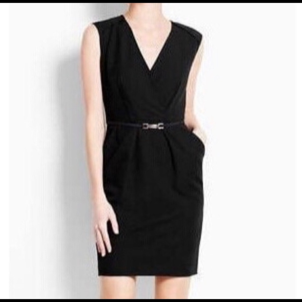 Ann Taylor Crossover Sheath Dress